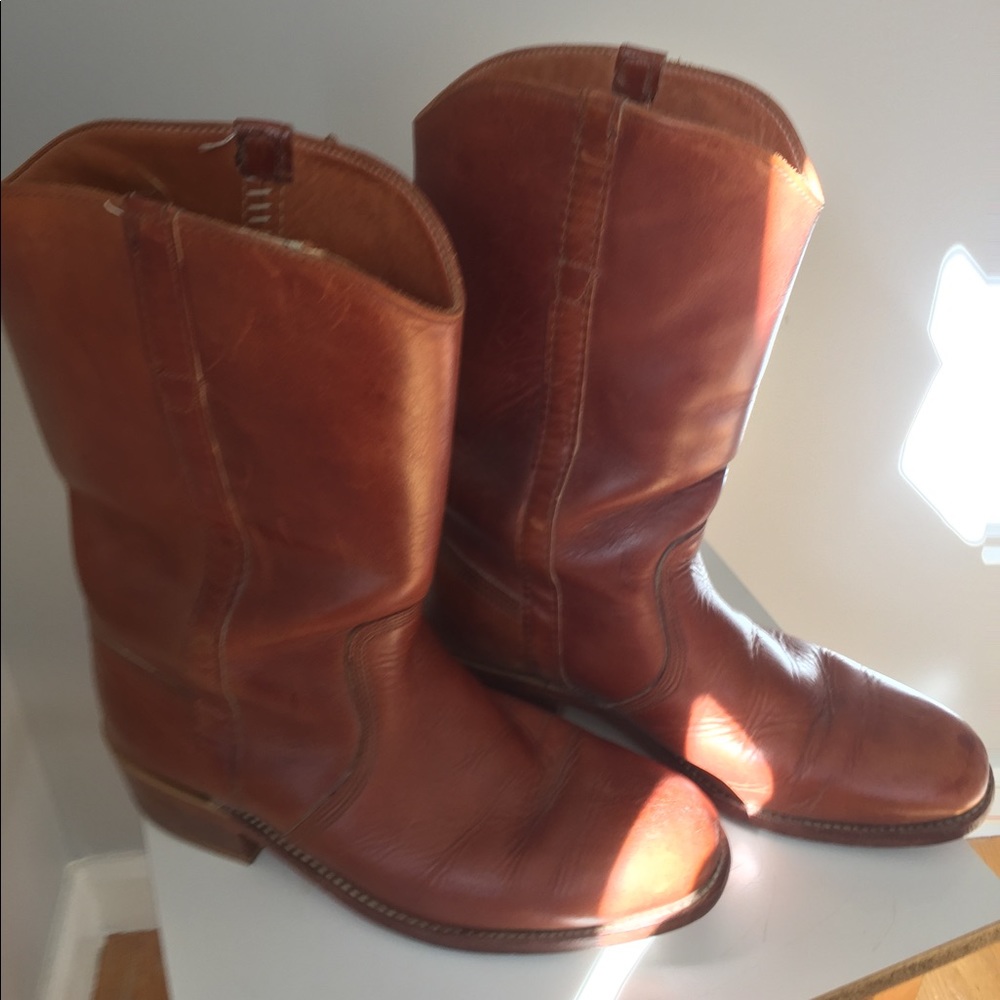 Mens Frye Leather Boots